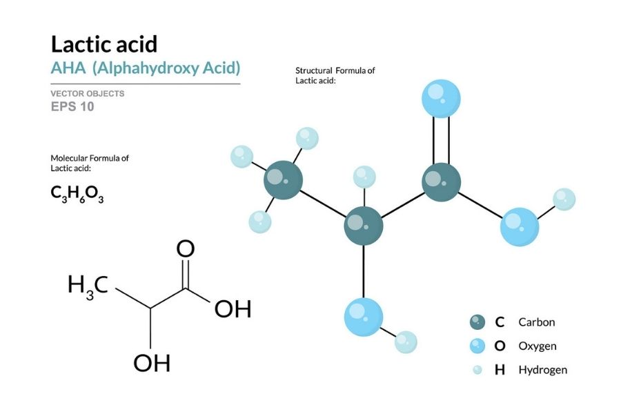 Định Nghĩa Acid Lactic là gì? Tác dụng của Acid Latic tới làn da của bạn